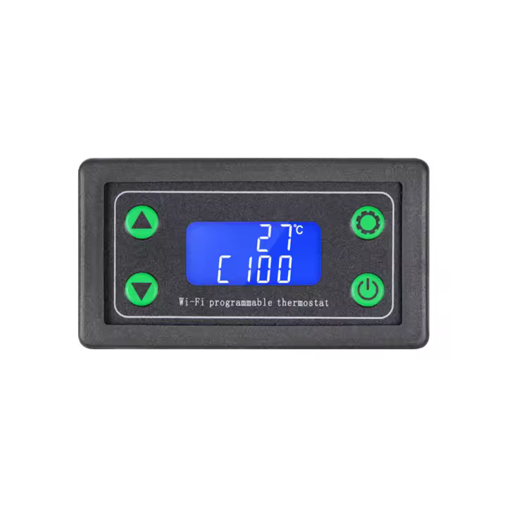 Controlador De Temperatura Digital ZFX-TW01 Termostato Programable WiFi Regulador De Temperatura Ajustable Tipo K DC 12-36V Para Industrial - 1