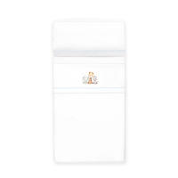 Interbaby Sábanas Cuna Bebé 100% Algodón Minicunas Encimera Bajera Ajustable Funda Almohada Jirafas Elefantes. - details 5