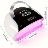 Lámpara UV LED Sun X22 Para Manicura Profesional Con 72 LEDs Secado De Esmalte De Gel Tiempo Automático Sensor Herramientas De Equipamiento - details 3