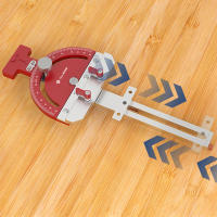 Guía De Ángulo Ajustable Multi-ángulo Allsome Para Sábanas De Torno Compatible Con Makita Festool DeWalt Herramienta De Carpintería - details 4