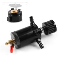 Tanque De Aceite Universal De Aluminio 2-Port/ 3-Port Con Filtro De Respiradero Mini Separador De Aceite Para Motor - details 5
