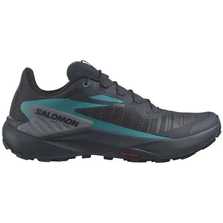 Zapatillas De Trail Salomon Genesis Carbon/Tahitian Carbón Azul H - 1