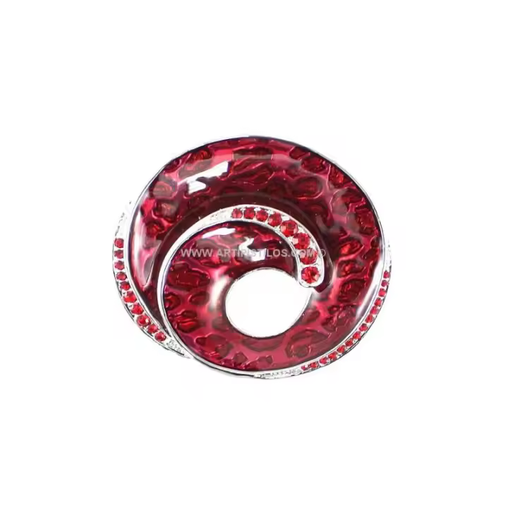 BROCHE DECORATIVO METÁLICO Raíz FILIGRANAS/BROCHES & ABALORIOS - 1