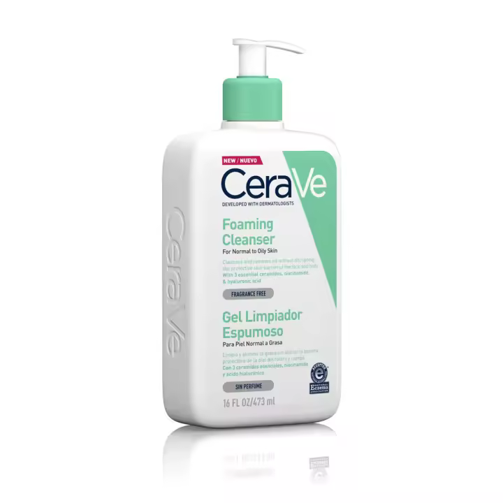 Cerave Gel Limpiador Espumoso Piel Normal - Mixta 473 ml - 1