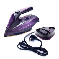 Plancha de vapor, W 2400, Depósito de Agua de 350 ml, de Cerámica Suela, use dual inalámbrico y con cable - details 0