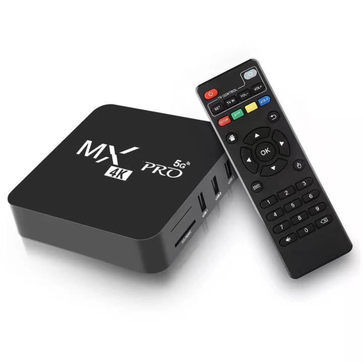 TK Nuevo Smart TV caja MXQ-PRO 4K HD Android 10,0 Smart TV caja 2,4/5g dual-wifi 3D video Media Player Home Theater TV Set-Top Box 2GB+16GB