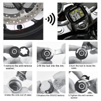 Sistema De Alarma De Presión De Neumáticos Para Motocicleta Con 2 Sensores Externos Monitorización En Tiempo Real Y Advertencia De Temperatura Moto Tyre Alarm Systems - details 6