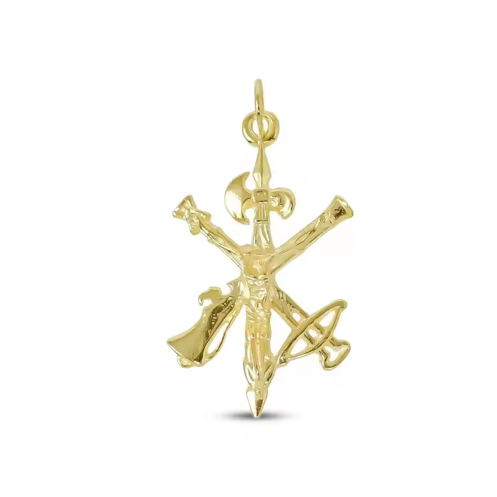 Inmaculada Romero Colgante Cristo de la Legión Plata Ley 925m Macizo - Joyería Mujer - 1