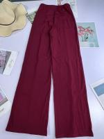 Nuevos Pantalones Anchos De Verano Estilo Delgado Micro Bell Bottoms Para Mujer Corte Slim Casual De Pierna Larga - details 17