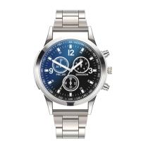 Reloj De Lujo De Cuarzo Con Dial De Acero Inoxidable Reloj Casual De Pulsera Estilo Business Resistente Al Agua Y Choque - details 4
