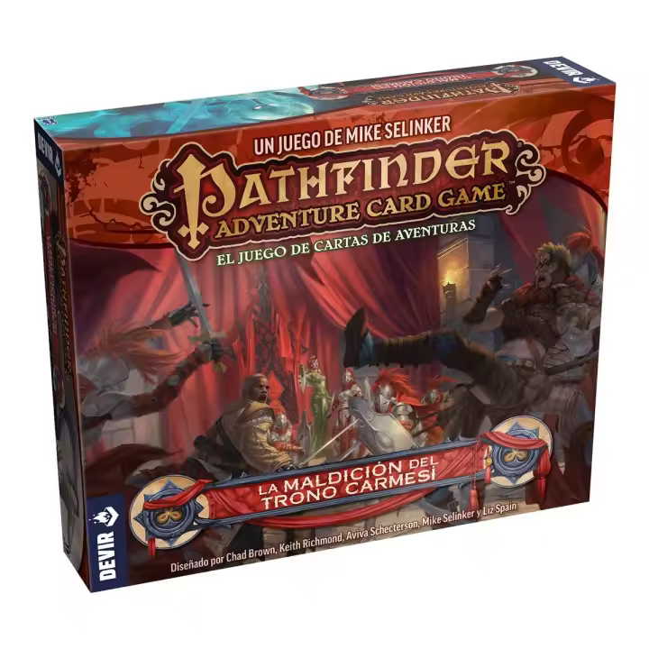 PATHFINDER JUEGO DE CARTAS EXP. LA MALDICION DEL TRONO CARMESI. Juego de mesa emocionante y divertido, ideal para disfrutar con amigos y familia. Estrategia, creatividad y entretenimiento en cada partida. - 1