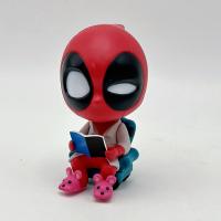 Figuras De Acción Deadpool Y Wolverine Q Edition Colección Dogpool Con Bobblehead Juguete Para Niños Decoración De Ornamento - details 3