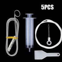 Set De 5 Herramientas De Limpieza Para Agujero De Drenaje De Nevera Cepillo Para Limpiar Salidas De Agua Ecológico Y Duradero Para El Hogar - details 7