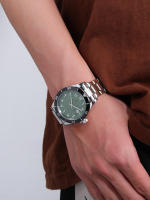 Reloj De Pulsera Para Hombre En Acero Inoxidable Calendario Estilo Business Moda Deportiva Regalo Para Fiestas Movimiento Cuarzo - details 31