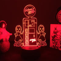 Lámpara De Noche LED BioShock Infinite 3D Para Decoración De Habitación Infantil Regalo De Cumpleaños Luz De Mesa Iluminación De Ambiente - details 5