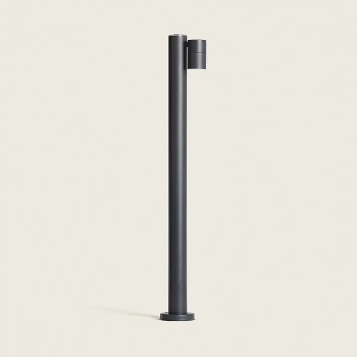 Ledkia Baliza Exterior Superficie Pie 90cm Acero Inoxidable Stone Antracita - 1