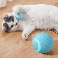 Juguete Interactivo Para Gatos Bola Mágica Automática Juego Electrónico Para Gatos Interior Accesorios De Juego Para Gatos - details 0