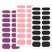 Juego De Parches De Uñas Gel Colorido Semi-Curado Requerimiento De Lámpara UV/LED Para Manicura Accesorios De Uñas Presionadas - details 1