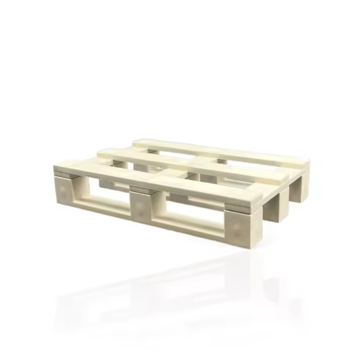 Mini Palets Europeos Decorativos MINOKUA - Plástico 12x8x2,2cm - Hogar, Mesas, Cuencos, Posavasos - 1