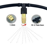 Juego De Riego Automático Para Jardín 5-20M Con Roscado De Agua Sistemas De Rociado Y Enfriamiento Nozzle Ajustable Sistema De Riego Por Aspersión - details 2