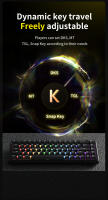 Teclado Mecánico Inalámbrico AJAZZ AK680 MAX Con Switches Magnéticos Tres Modos Para Gaming Y Esportes Grabado En Radium Coreano Multicolor USB - details 1