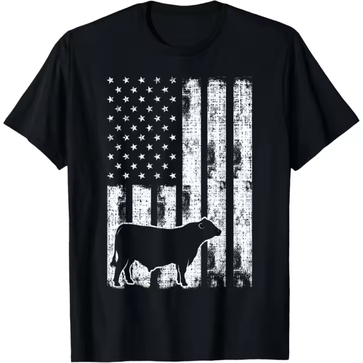 Camiseta de Manga Corta, 100% Algodón, Ropa Unisex para Hombres y Mujeres en 5 Tallas, Camiseta Negra ESTAMPADA, Cuello redondo. - 1
