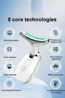 Instrumento De Rejuvenecimiento De La Piel 7 En 1 Levantamiento Y Acondicionamiento Anti Envejecimiento Para Arrugas Del Cuello Masajeador Facial Belleza USB CABLE Acrylic - details 8