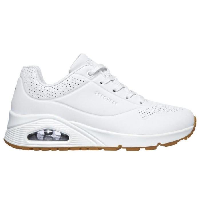 Skechers uno stand on air 73690 wht white shoe
