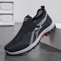 Zapatos De Verano Para Hombre Suela De Goma Transpirables Zapatillas Casuales Ligeros Malla Moda Caminar Senderismo 2024 - details 1