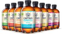 Kombucha | Varios Sabores | 1L | Pack de 3ud | Bebida Fermentada Natural | Sin Gluten | Probióticos | Apto para Veganos | Refrescante y Saludable | Captain Kombucha - details 0