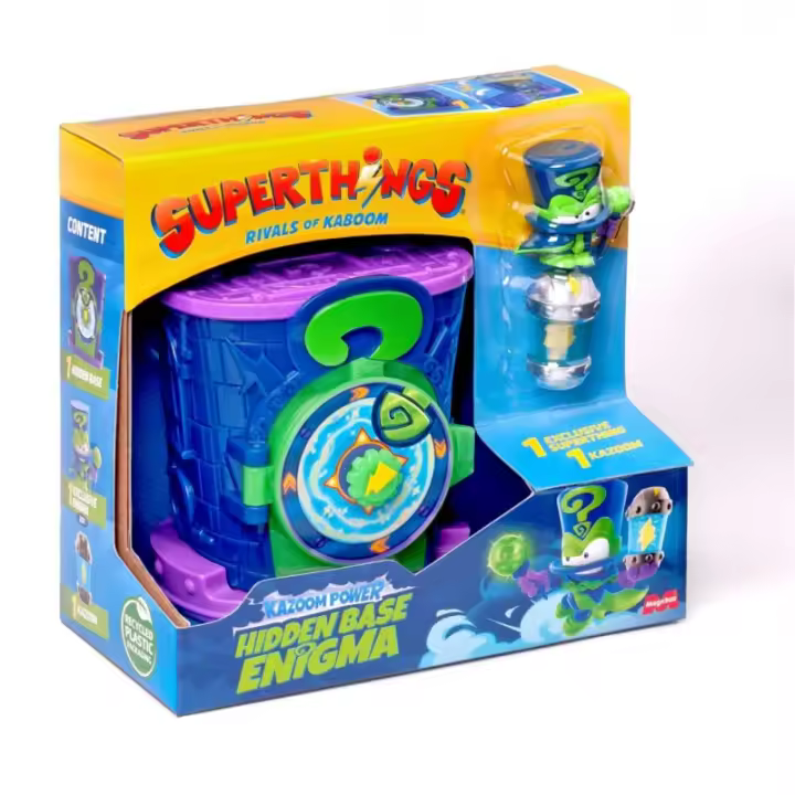 SUPERTHINGS KAZOOM POWER HIDDEN BASE ENIGMA - 1