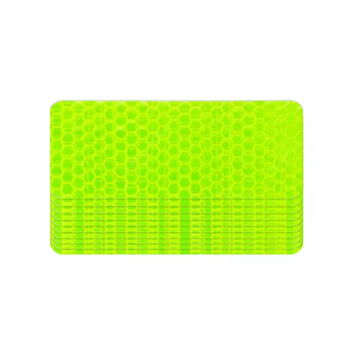 Adhesivos Reflectorizados Para Casco 10Pcs Seguridad Nocturna Para Motocicleta Bicicleta Snowboarding Y Equipamiento Deportivo - 1