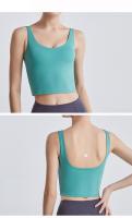 Top Deportivo Mujer High Impacto espalda U sin cosuras Efecto Segunda Piel - details 0