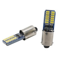 2Pcs Luz De Coche Super Brillante CANBUS BA9S H6W T4W 4014 24LED Luz De Inversión Luz De Estacionamiento Ajuste Para Lámpara De Domo Lámpara De Tarjeta Lámpara De Placa De Licencia - details 0