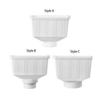 Conector De Drenaje De Agua De Lluvia Para Jardín PVC Divertor De Agua De Fosa De Drenaje Para Césped Y Exterior Sistema De Colección De Agua De Lluvia - details 0