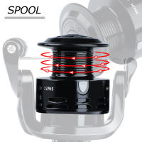 Carrete De Pesca Sougayilang 4000 Reel Ligero De 4BB 5.2:1 Para Carpas Y Oceano Playa Lago Reservorio Río Mano Doble - details 8