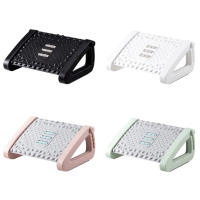 Taburete De Pies Ajustable Ergonómico Con Rodillos Almohadilla Masajeadora Para Descanso Cómodo Para Oficina Y Hogar VAKIND - details 1