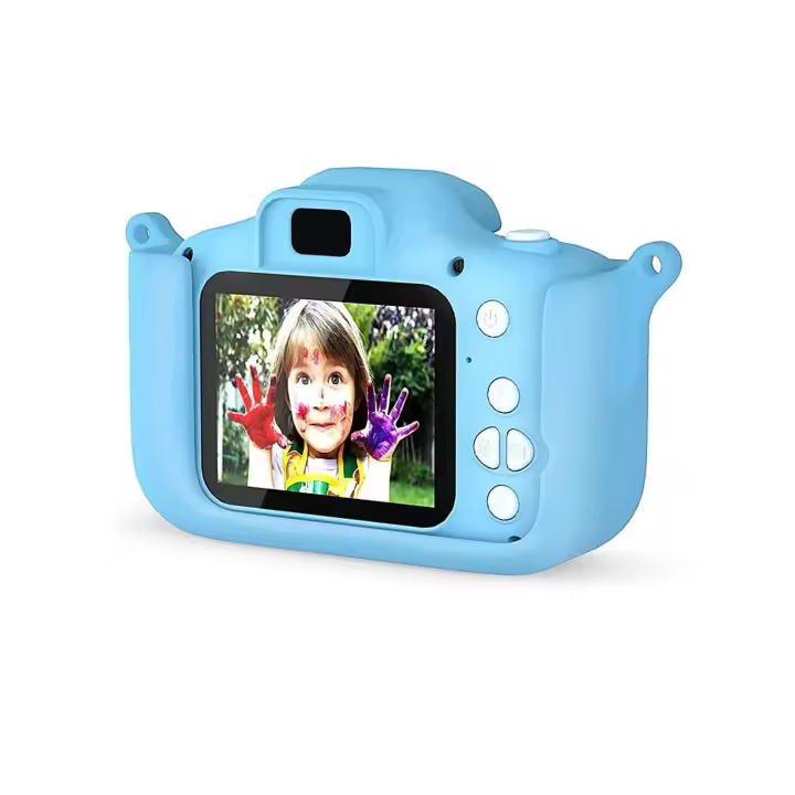 Camara Fotos Infantil, 1080P HD Camara de Fotos para niños, Juguetes de cámara Fotos niños, Regalo cumpleaños para niña de 3 4 5 6 7 8 9 10 años, con Tarjeta SD de 32 GB (Rosa) - 1