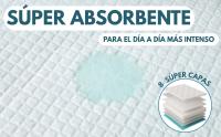 Empapadores de Perros Desechable 90x60cm (XL) (25 - 50 - 75 -100 Unidades) Perros Grandes , Empapador Antideslizante 8 Capas Anti Fugas, 4 Stiker Antideslizante, Almohadillas de adiestramiento de Perros y Cachorros, Ultra Absorbente. OSSY - details 1