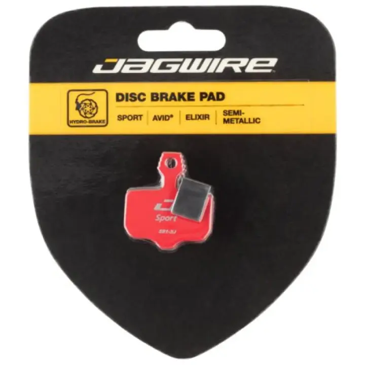 Jagwire Pastilla De Freno Sport Semimetallic Disc Brake Pad Hayes Sole. Mx2. Mx3 - 1