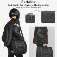 Bolsa De Sillín Para Motocicleta Rhinowalk Capacidad Grande 13L Con Panel De Soporte Organizador De Almacenamiento Lateral De Libera Rápida - details 10