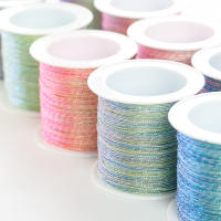 Cuerda De Nylon Para Joyería 50m/0.4mm Hebillas Para Manualidades Y Costura Hilo Para Pulseras Y Collares DIY Artículos De Artesanía - details 1