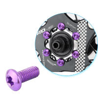 IIIPRO Tornillos De Fijación De Rotor De Freno De Disco MTB 12PCS T25 Aleación De Acero Accesorios De Bicicleta - details 7