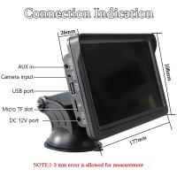 Reproductor Multimedia CarPlay Android Auto Para Coche Pantalla Táctil Portátil De 7 Pulgadas Con USB AUX Para Cámara Trasera - details 13