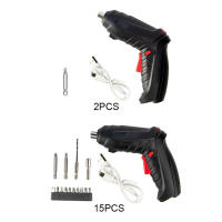 Destornillador Eléctrico Recargable 3.6V Con Iluminación LED Conjunto De Herramientas Para Uso Doméstico Potente Y Multifuncional - details 16