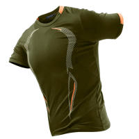 Camiseta Hombre Transpirable Secado Rápido Para Entrenamiento Verano Fitness Running Ligera De Color Sólido Sudadera Casual - details 5