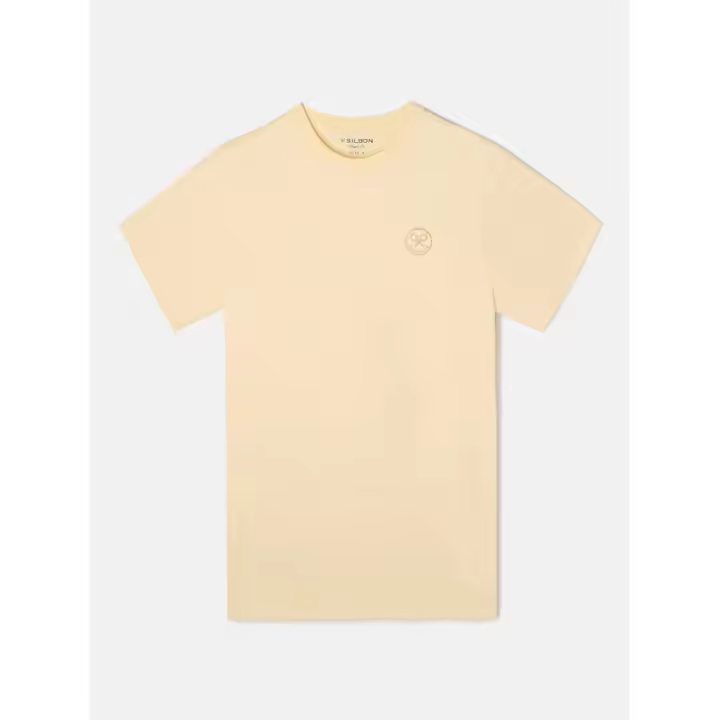 Camiseta Logo Smile Amarilla - Silbon - Camiseta Hombre - 1