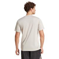 Camiseta Manga Corta Adidas Entrenamiento Tres Base V25 Beig Adccmv2596Ad - details 2