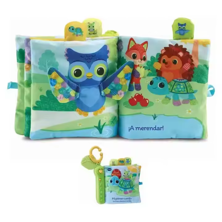 Mi Primer Cuento libro con texturas y descubrimiento 80-536922 VTECH - 1