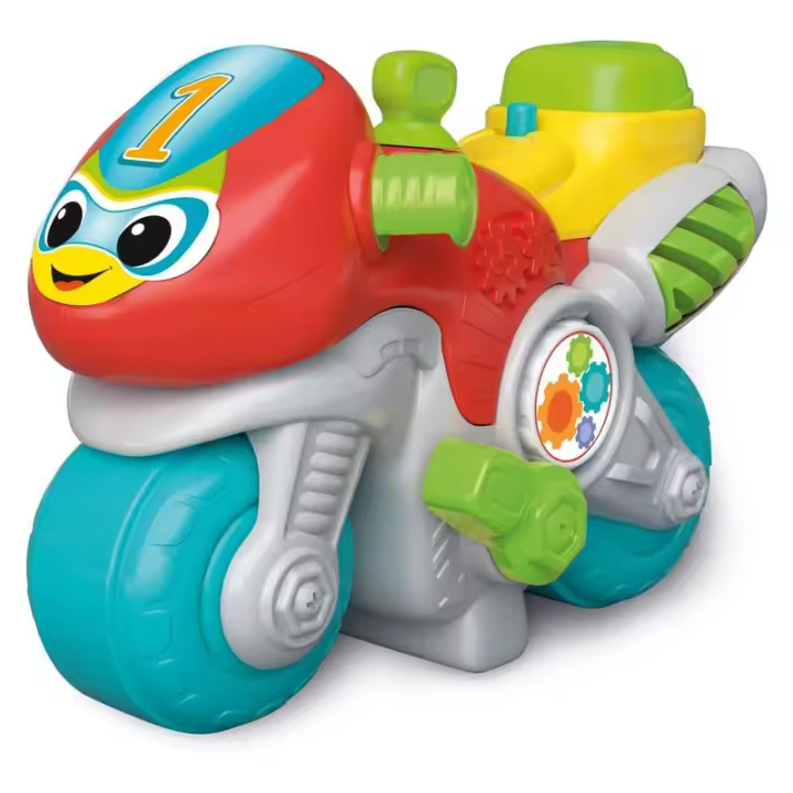 Moto interactiva botones para aprender letras y número Clementoni 61386 - Más de 1 año - 1